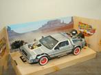 Delorean Time Machine - Welly 1:24, Auto, Verzenden, Zo goed als nieuw, Welly