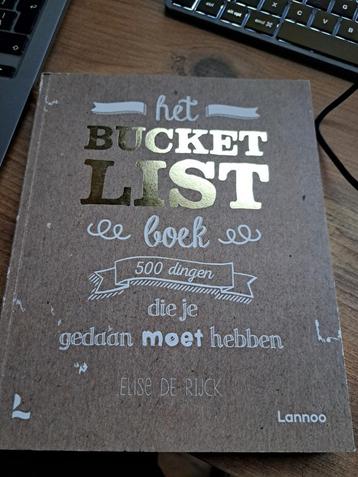 Elise De Rijck - Het Bucketlist boek beschikbaar voor biedingen