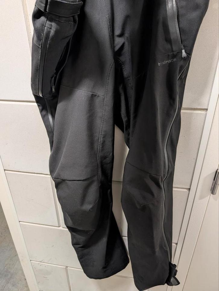 Rev'it Berlin H2O Black XXL, Motoren, Kleding | Motorkleding, Broek | textiel, Heren, Tweedehands, Ophalen of Verzenden