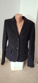 Zwarte wollen blazer van Nadine H. 
Maat 38., Maat 38/40 (M), Ophalen of Verzenden, Zo goed als nieuw, Nadine H