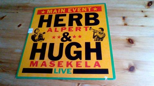 Herb Alpert & Hugh Masekela – Main Event Live, Cd's en Dvd's, Vinyl | Jazz en Blues, Zo goed als nieuw, Jazz, 1960 tot 1980, 12 inch