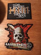 2 badges, HIM, Rammstein, reise, reise, Ophalen of Verzenden