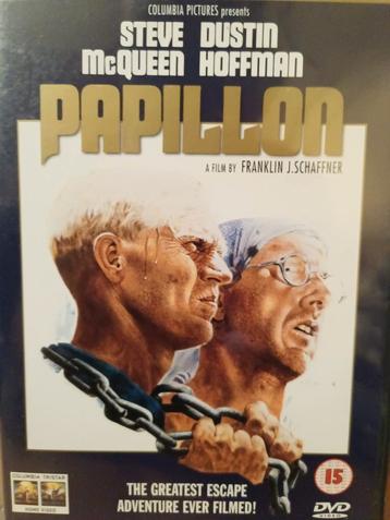 Papillon DVD - Steve McQueen & Dustin Hoffman UK Import  beschikbaar voor biedingen