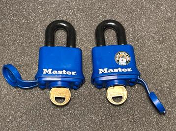 Master Lock 2 x NIEUW zware kwaliteit beschikbaar voor biedingen