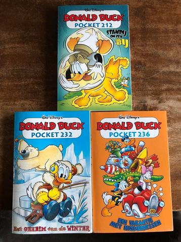 Donald Duck pocket nr 212, 232, 236 (2013, 2015) beschikbaar voor biedingen