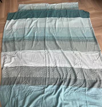 Blauwe Vandyck dekbedovertrek tweepersoons 200x200 cm beschikbaar voor biedingen