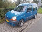 Renault Kangoo 1.4 AUT 2001 Blauw, Auto's, 74 pk, 4 cilinders, Blauw, 1055 kg