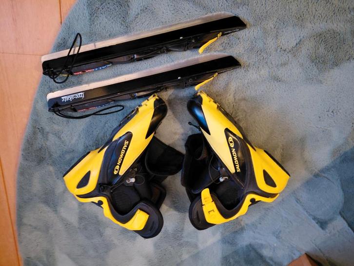 Salomon Free-Skate Klapschaatsen - Maat 46 a47, Sport en Fitness, Schaatsen, Gebruikt, Noren, Overige merken, Klapschaats, Ophalen of Verzenden