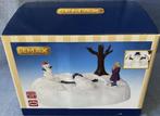 Nieuw in de doos en ongebruikt Lemax Snowman angel bewegend, Ophalen of Verzenden, Nieuw