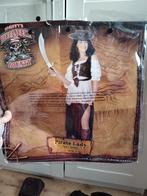 Piraten jurk, inclusief hoed en schoen covers, maat 36/38, Kleding | Dames, Carnavalskleding en Feestkleding, Ophalen of Verzenden
