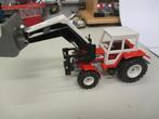 Massey Ferguson 284S trekker+frontlader, Hobby en Vrije tijd, Modelauto's | 1:32, Ophalen, Zo goed als nieuw, Tractor of Landbouw