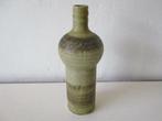 Mobach / Joke stroes - flesvaas grijze groene kleur, Antiek en Kunst, Ophalen of Verzenden