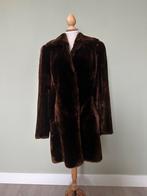 Vintage Indisch Lam Bontjas - Maat 40, Maat 38/40 (M), Bruin, Ophalen of Verzenden, Zo goed als nieuw