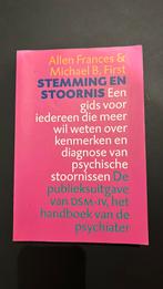 A. Frances - Stemming en stoornis, Ophalen of Verzenden, Zo goed als nieuw, A. Frances; M.B. First