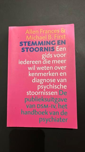 A. Frances - Stemming en stoornis beschikbaar voor biedingen
