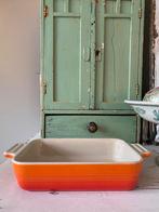 Ovenschaal van le Creuset kleur flame, Ophalen of Verzenden, Nieuw