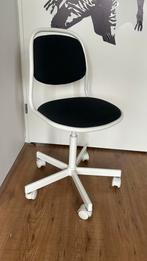 Ikea Kinder Bureaustoel - Zwart/Wit, Huis en Inrichting, Ophalen, Gebruikt, Zwart, Bureaustoel