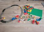 Duplo trein, grondplaat en losse spulletjes, Ophalen of Verzenden, Gebruikt, Overige merken