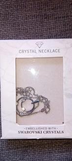Nieuwe Ketting (Swarovski Crystals), Nieuw, Ophalen of Verzenden, Verstelbaar, Zilver