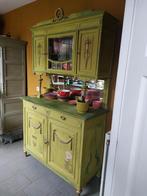 Antieke buffetkast, leuk geresteyled., Ophalen of Verzenden