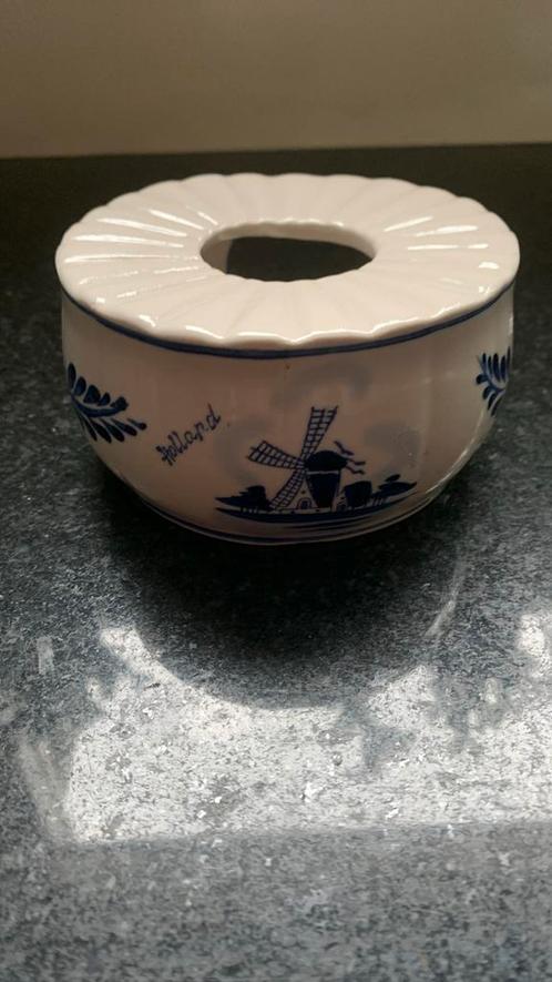 vintage zgan porseleinen Holland Thee Lichtje  waxine licht, Huis en Inrichting, Keuken | Keukenbenodigdheden, Zo goed als nieuw