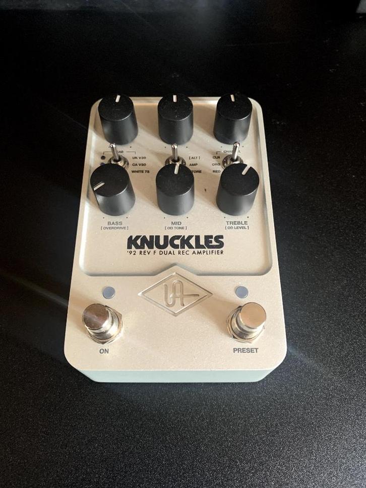 UAD Knuckles Dual REC AMPLIFIER (nieuw)., Muziek en Instrumenten, Effecten, Nieuw, Distortion, Overdrive of Fuzz, Ophalen of Verzenden