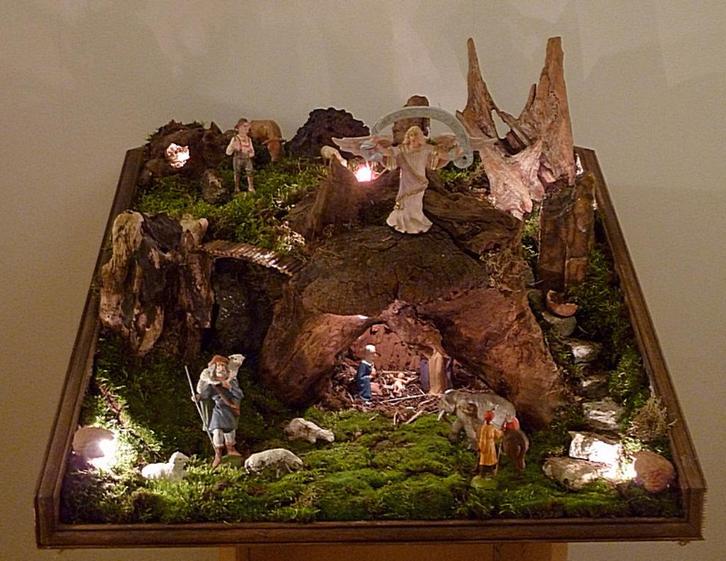 uniek kerststalletje, Diversen, Kerst, Gebruikt, Ophalen