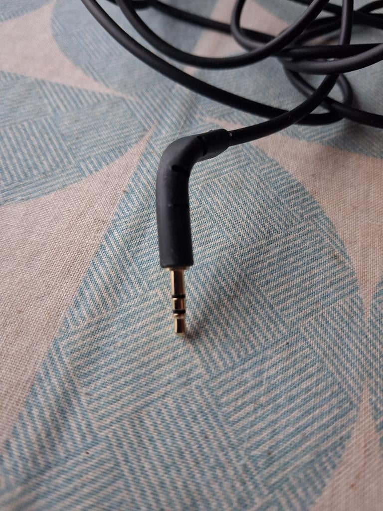 Koptelefoonkabel b & w 5meter, Ophalen of Verzenden, Minder dan 2 meter