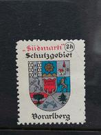 Oostenrijk Vorarlberg Sluitzegel, Ophalen of Verzenden, Postfris