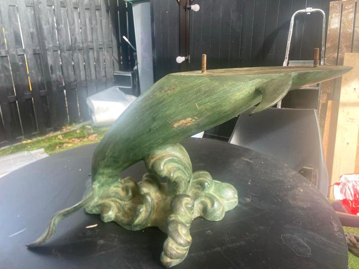 Decoratieve Dolfijn Sculptuur, Antiek en Kunst, Kunst | Beelden en Houtsnijwerken, Ophalen