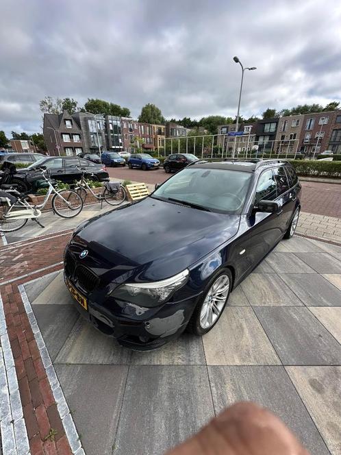 BMW 5-Serie 2.5 I 525 Touring AUT 2004 Blauw Uniek M5, Auto's, BMW, Particulier, 5-Serie, ABS, Airbags, Airconditioning, Alarm