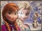 King puzzel 50st Frozen 4+ 5315B ZGAN, Ophalen of Verzenden, Minder dan 500 stukjes, Zo goed als nieuw, Legpuzzel