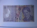 Roemenië-  5 Lei - Bankbiljet, Postzegels en Munten, Bankbiljetten | Europa | Niet-Eurobiljetten, Los biljet, Overige landen, Verzenden
