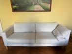 Ikea VIMLE bank met ecru/naturel linnen/katoen bekleding, Huis en Inrichting, Banken | Bankstellen, Ophalen, Overige maten, 75 tot 100 cm