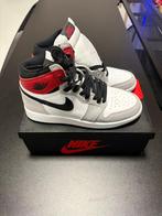 Jordan 1 High Smoke Grey (GS) Maat 37.5, Kleding | Dames, Schoenen, Wit, Nike, Nieuw, Ophalen of Verzenden
