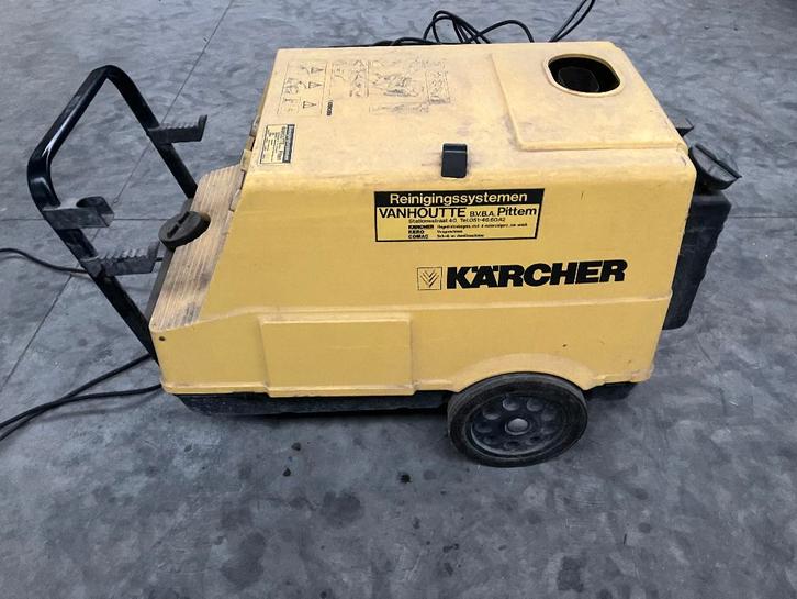 Kärcher industriële hogedrukreiniger, Tuin en Terras, Waterpompen, Gebruikt, Elektrisch, Overige typen, Ophalen