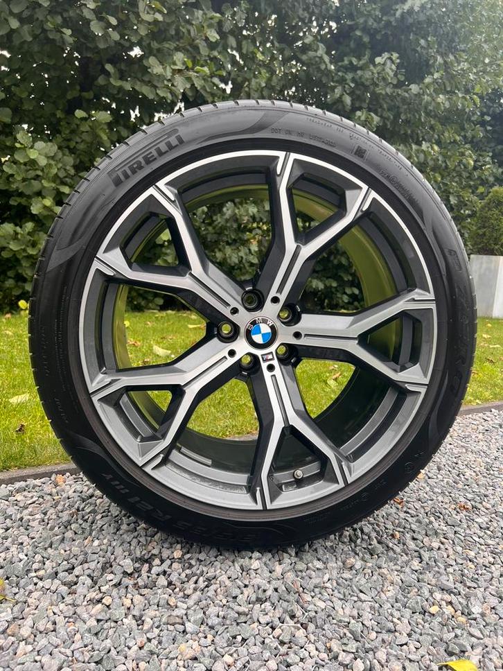 21 inch BMW X5 X6 G05 G06 Msport Orig Pirelli zomerbanden, Auto-onderdelen, Banden en Velgen, Banden en Velgen, Zomerbanden, 21 inch