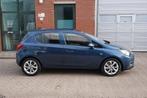 Opel Corsa 1.0 Turbo Edition Airco Carplay Pdc !, Voorwielaandrijving, Stof, Gebruikt, Blauw