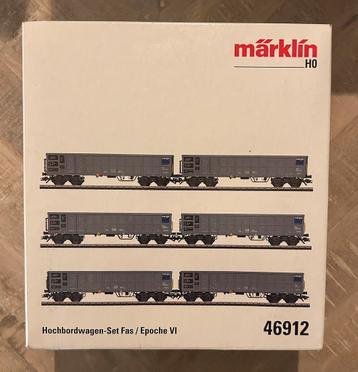 Märklin 46912 Set hogeboordwagens Fas beschikbaar voor biedingen