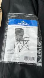 Obelink vouwstoel Chairman High Black, Caravans en Kamperen, Kampeermeubelen, Ophalen, Campingstoel