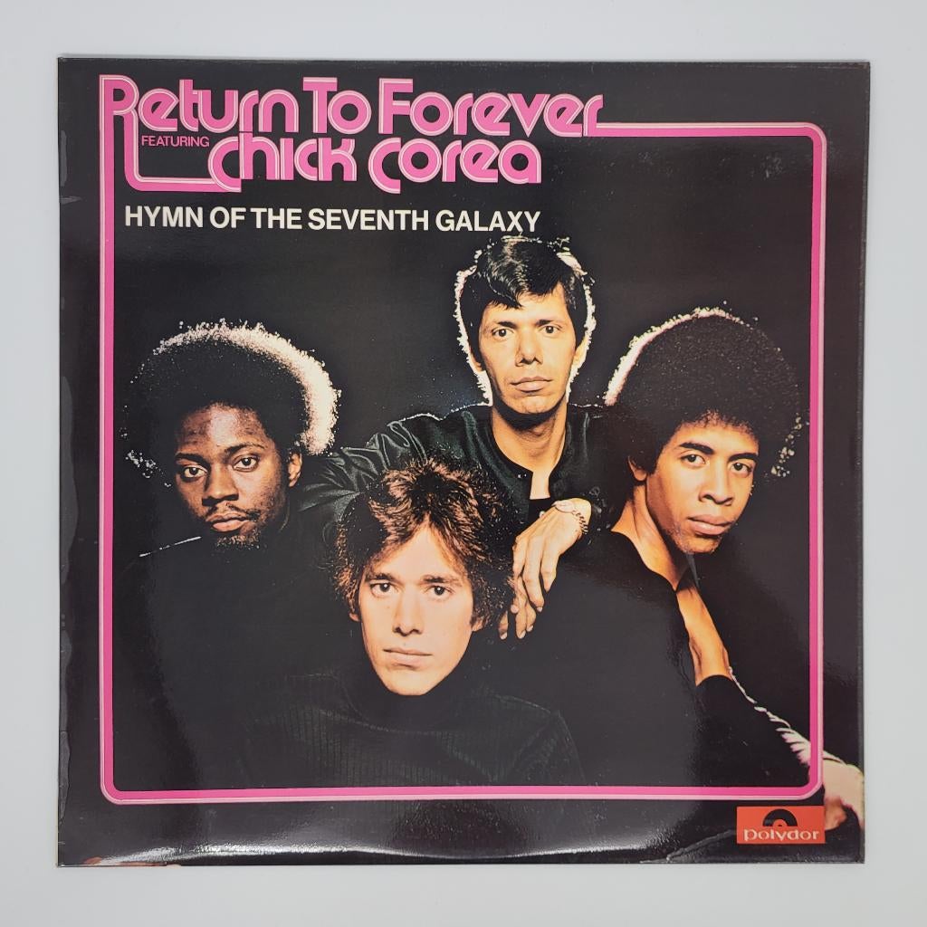 Return to Forever - Hymn of the Seventh Galaxy - LP UK '73, Cd's en Dvd's, Vinyl | Jazz en Blues, 1960 tot 1980, Gebruikt, Ophalen of Verzenden