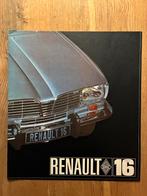 Renault 16 grootformaat brochure, Boeken, Ophalen of Verzenden, Zo goed als nieuw, Renault