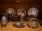Diverse verzilverde decoratieve items, Antiek en Kunst, Ophalen, Zilver