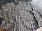 Manhattan casual maat L valt ruim, nette en sportieve blouse, Ophalen of Verzenden, Gedragen, Blauw