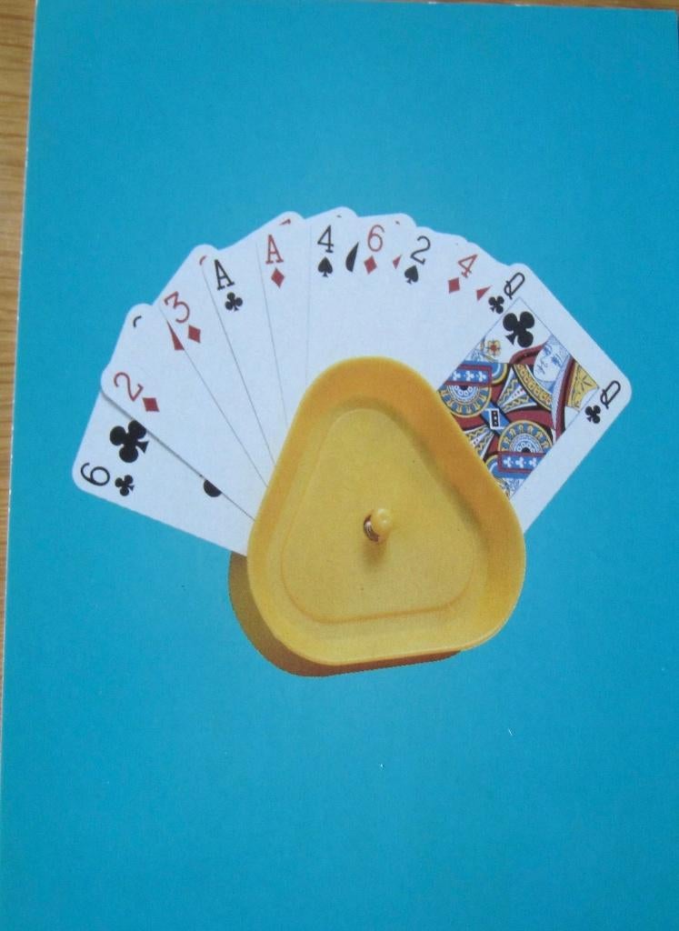 Boomerang - speelkaarten in een houder - nieuw, Verzenden, 1980 tot heden, Ongelopen, Overige thema's