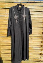 Marokkaanse jurk / kaftan zwart L nieuw, Zwart, Maat 42/44 (L), Nieuw, Ophalen of Verzenden