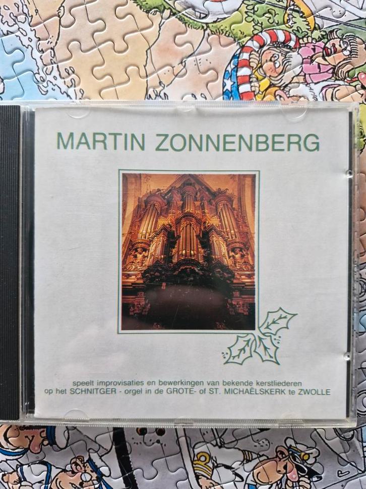 Orgel CD - Martin Zonnenberg - Kerstliederen, Cd's en Dvd's, Cd's | Klassiek, Gebruikt, Overige typen, Modernisme tot heden, Ophalen of Verzenden
