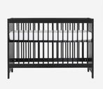Meegroeibed Europe Baby Vittoria III Babybed Zwart 70x140 cm, Kinderen en Baby's, Babywiegjes en Ledikanten, Ophalen, Zo goed als nieuw