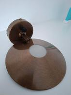 Nette bronskleurige halogeen wandlamp, 1lamp gratis, Huis en Inrichting, Lampen | Lampenkappen, Ophalen of Verzenden, Minder dan 25 cm