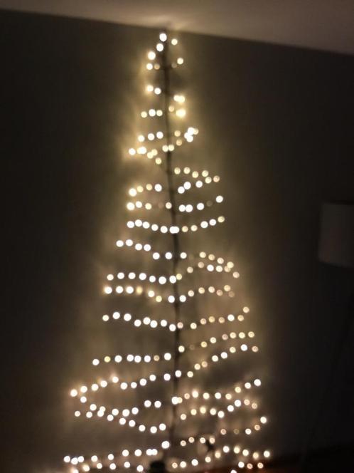 Kerstverlichting  LED in kerstboomvorm voor muur/ plafond, Diversen, Kerst, Zo goed als nieuw, Ophalen of Verzenden